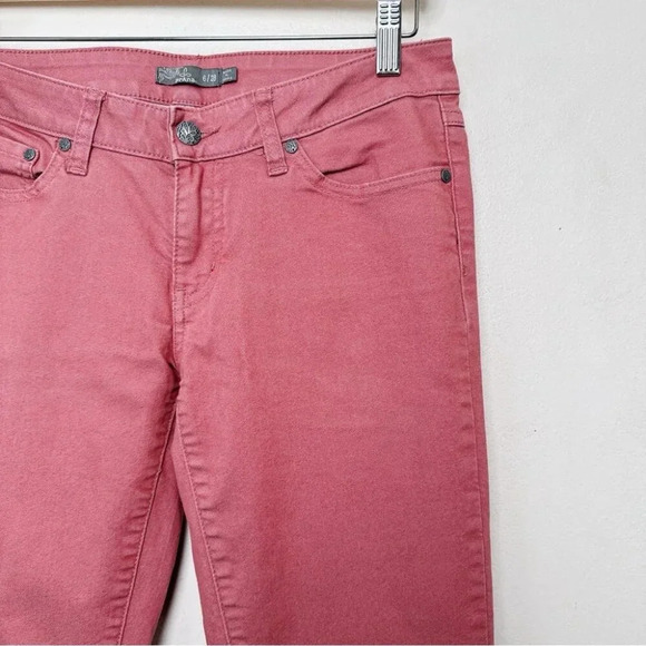Prana Womens  28 Organic Cotton Kara Jean In Salmon Color - Picture 5 of 15